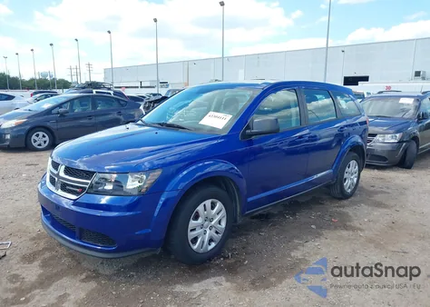 2015 Dodge Journey American Value Pkg из США, поврежденный, VIN 3C4PDCAB7FT630274
